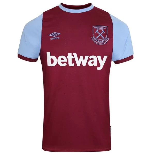 Thailandia Maglia West Ham United Prima 20/21 Rosso